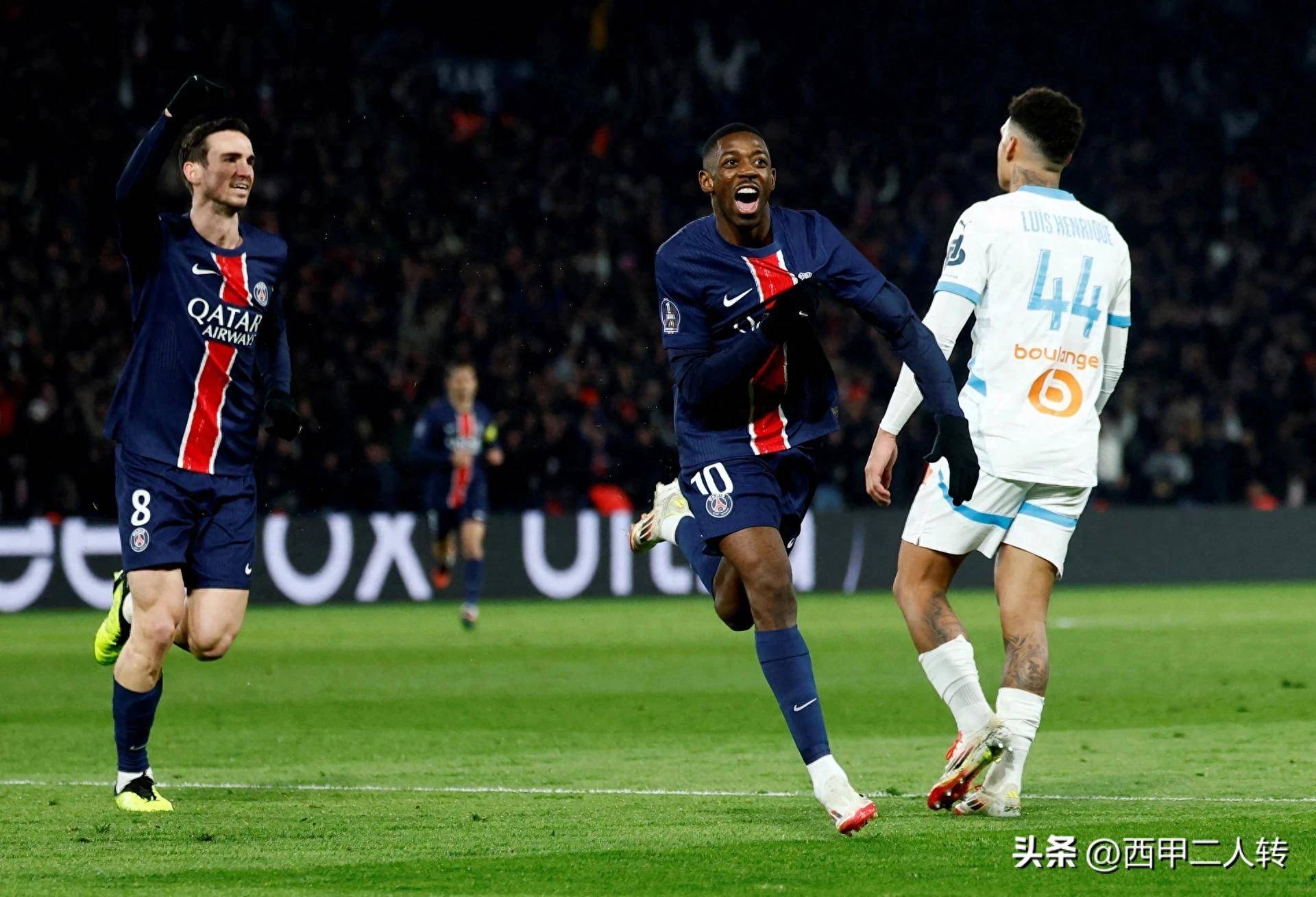 巴黎圣日耳曼队再次击败对手，保持领先位置